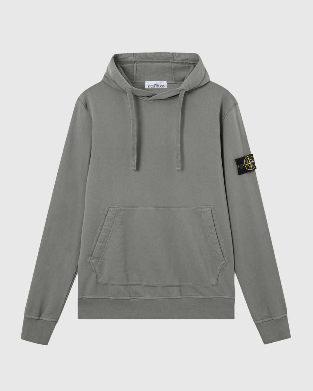 Organic Cotton Fleece Hoodie Cement