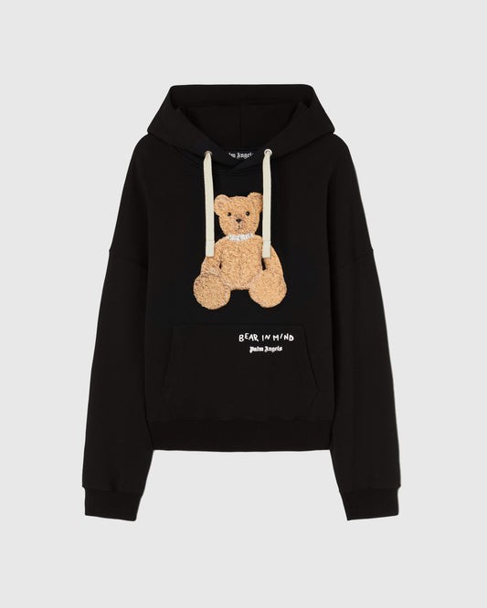 Bear In Mind Hoodie Black