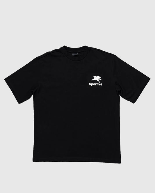 Pegasus Black Tee