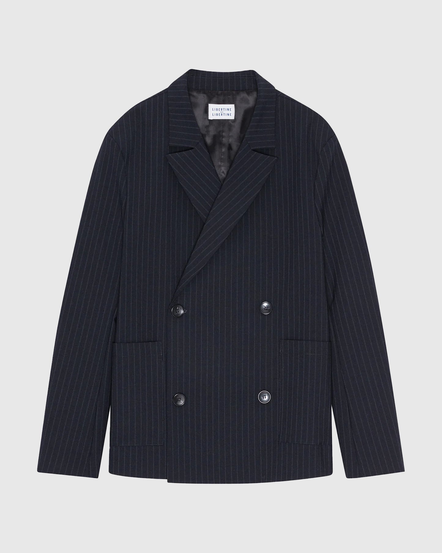 Public 3582 Dark Navy Pin