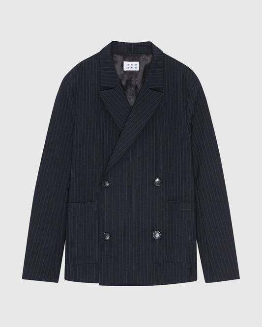 Public 3582 Dark Navy Pin