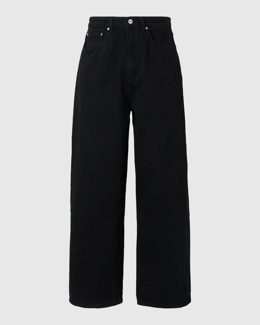 Relaxed Denim Jeans Black Tint W' - 32