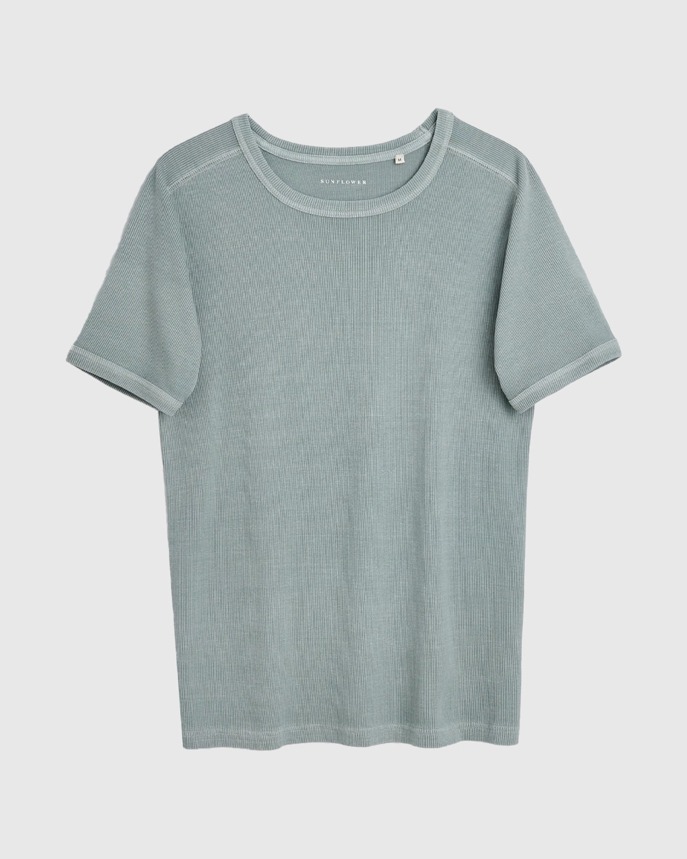 Rib Tee Grey