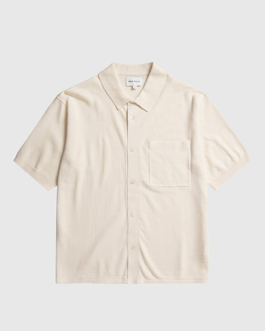 Rollo Cotton Linen SS Shirt Kit White