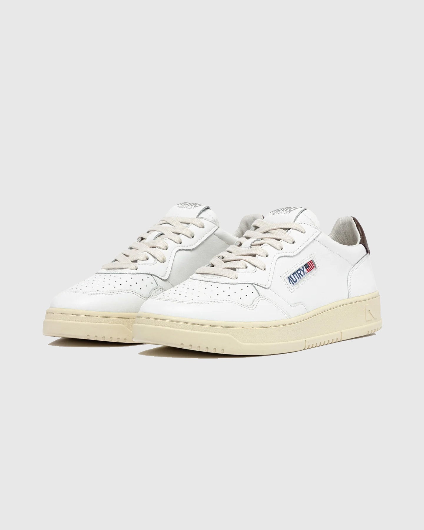 Medalist Low W White/Brown