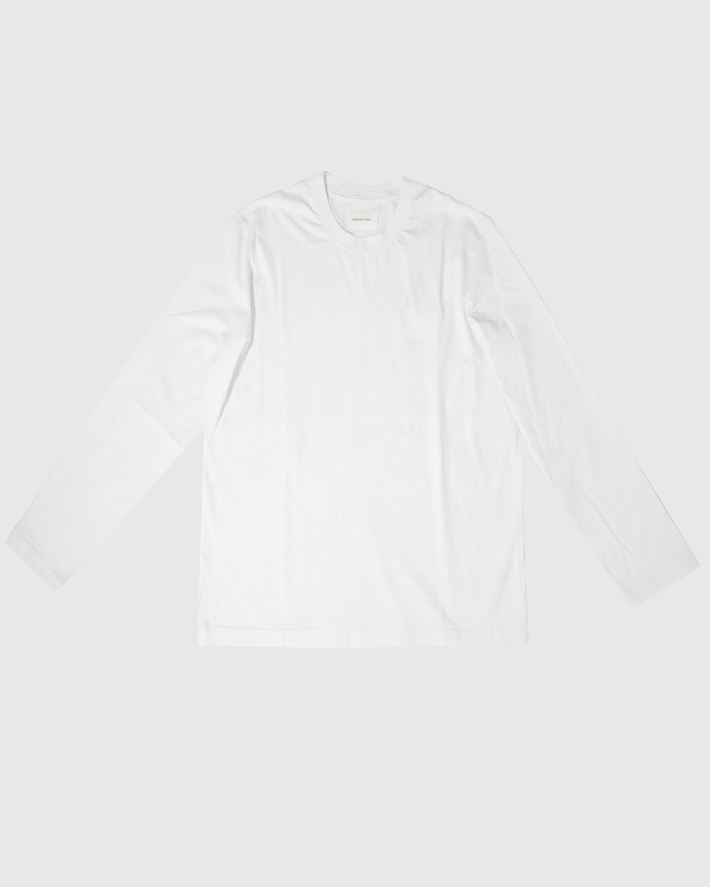 Seam Tee L/S White