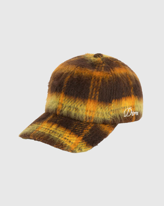 Shaggy Low Pro Cap Yellow Plaid