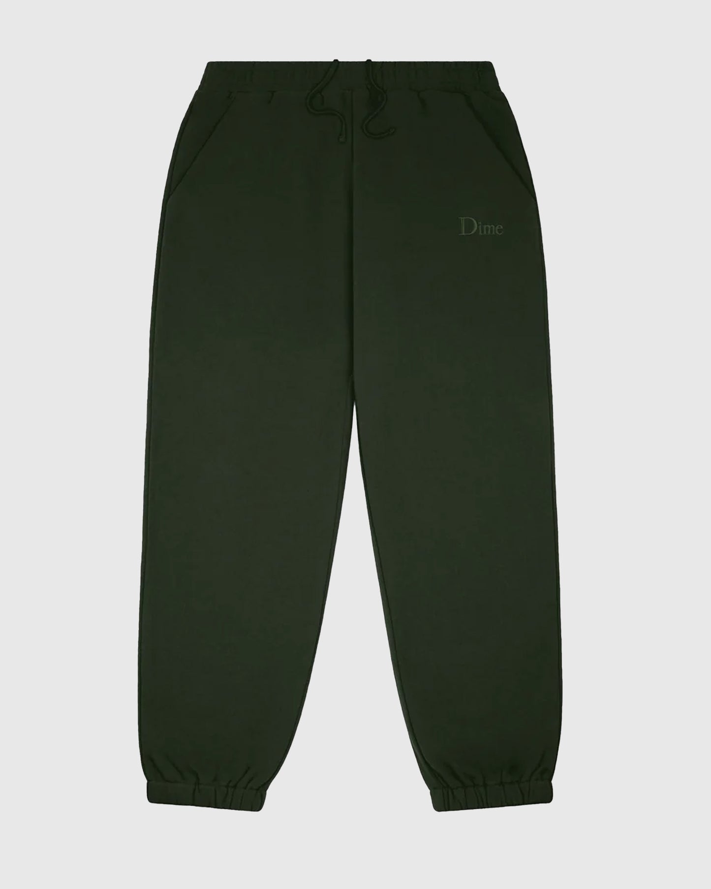 Small Logo Sweatpants Forest Green