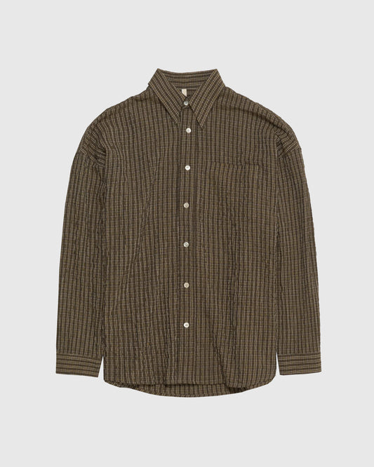 Stable Shirt Check Khaki