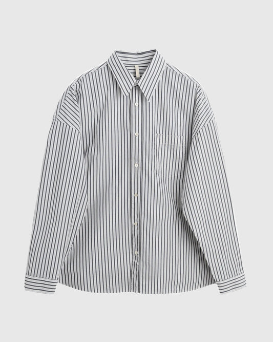 Stable Shirt Stripe Antracite