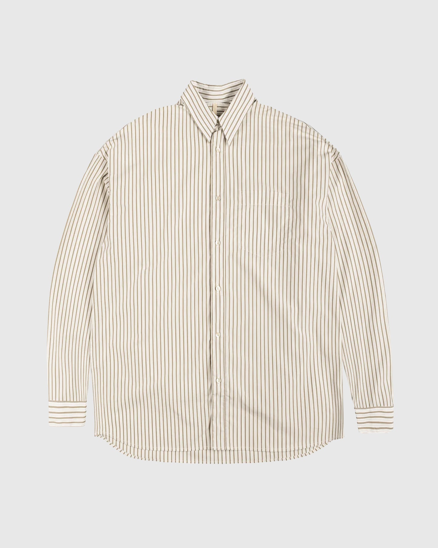 Stable Shirt Stripe Khaki