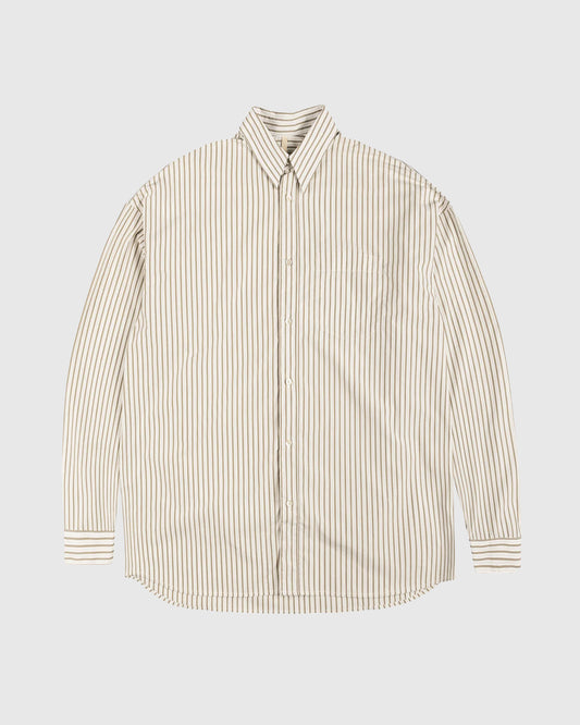 Stable Shirt Stripe Khaki