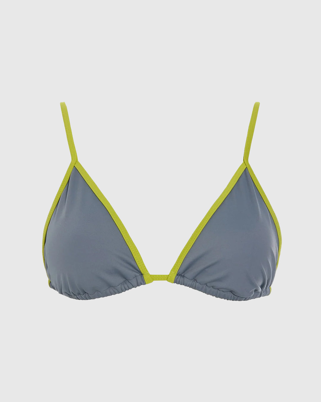 Tanzania Bikini Top Grey/Green