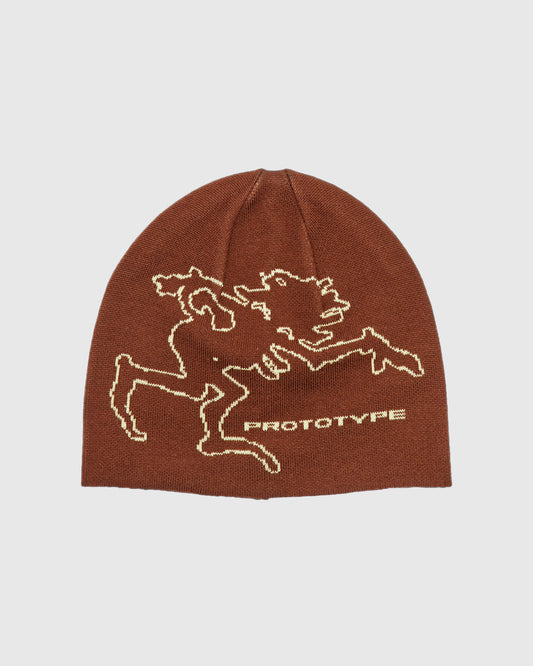 Toque Beanie Burnt Wine