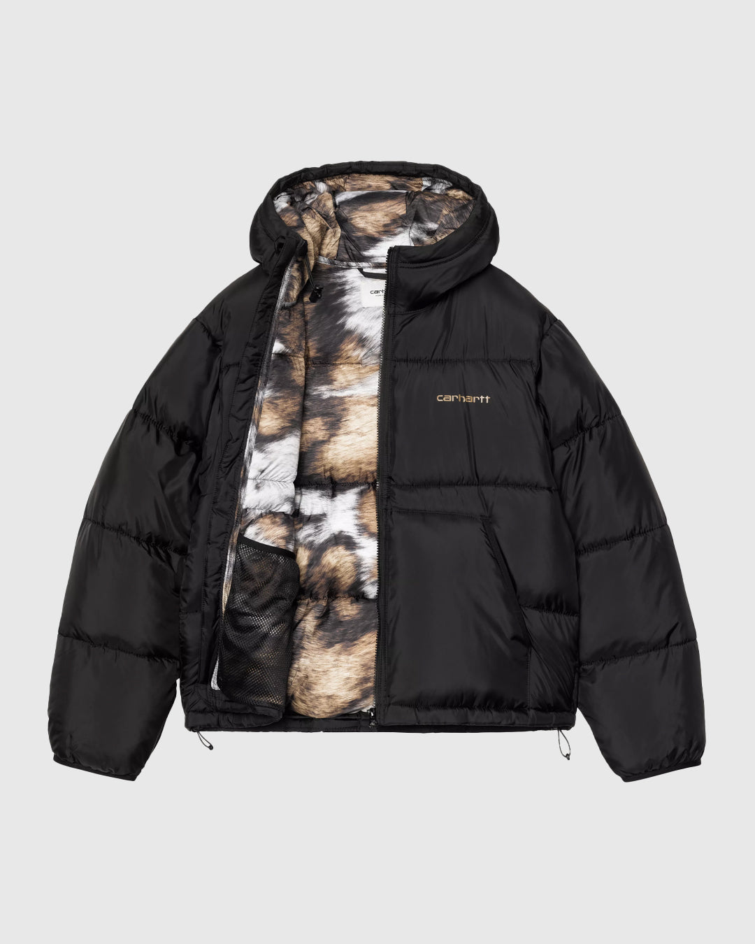 W' Toronto Jacket Black/Wild Dog Print