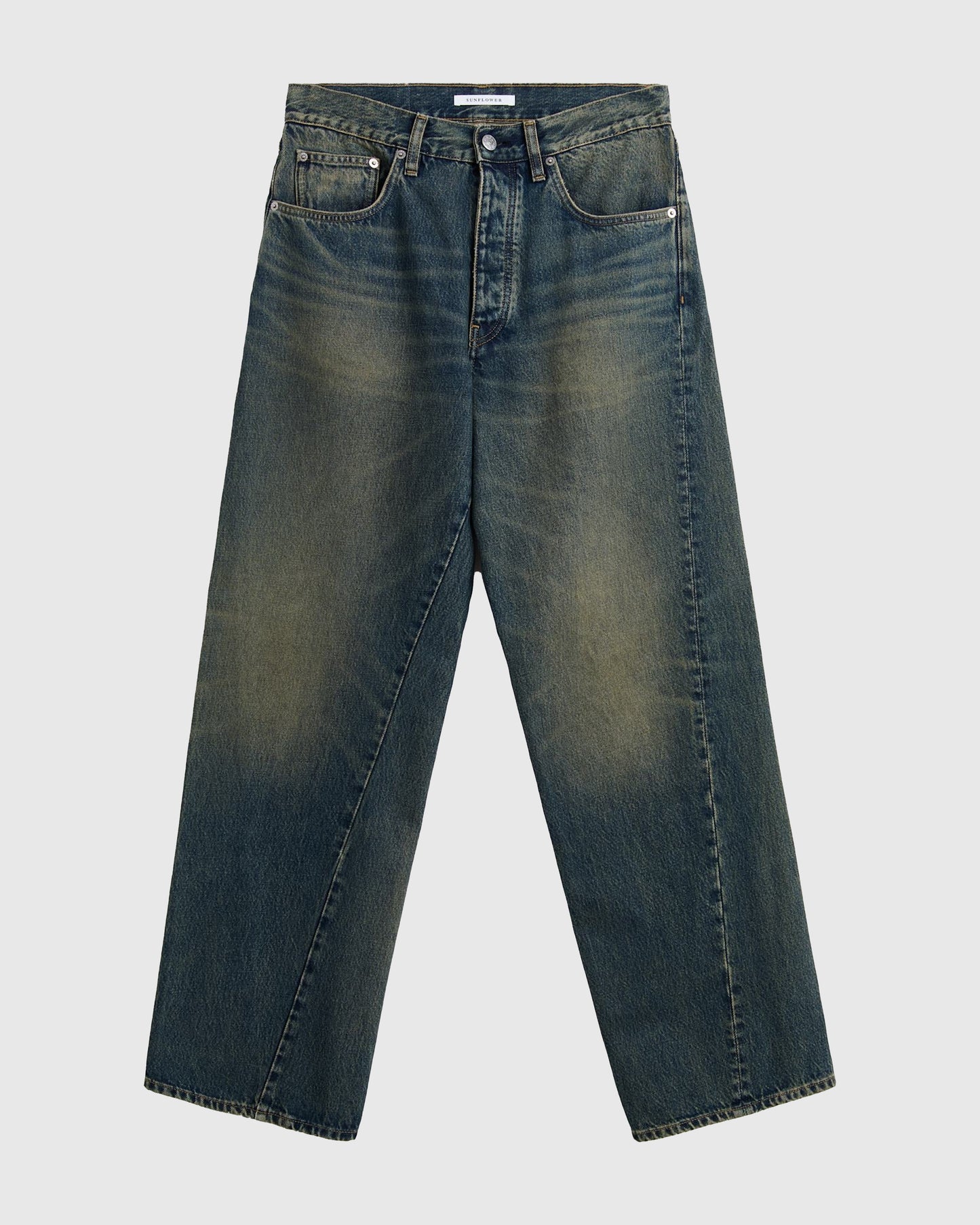 Wide Twist Dirty Blue 32