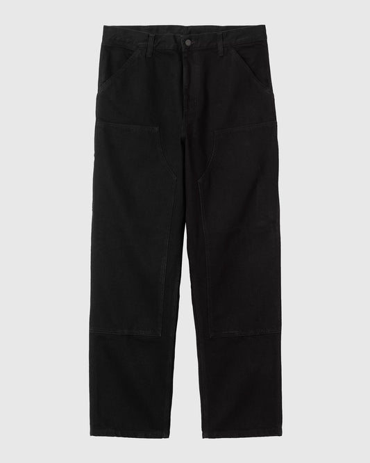 Double Knee Pant 30 Black Rinsed