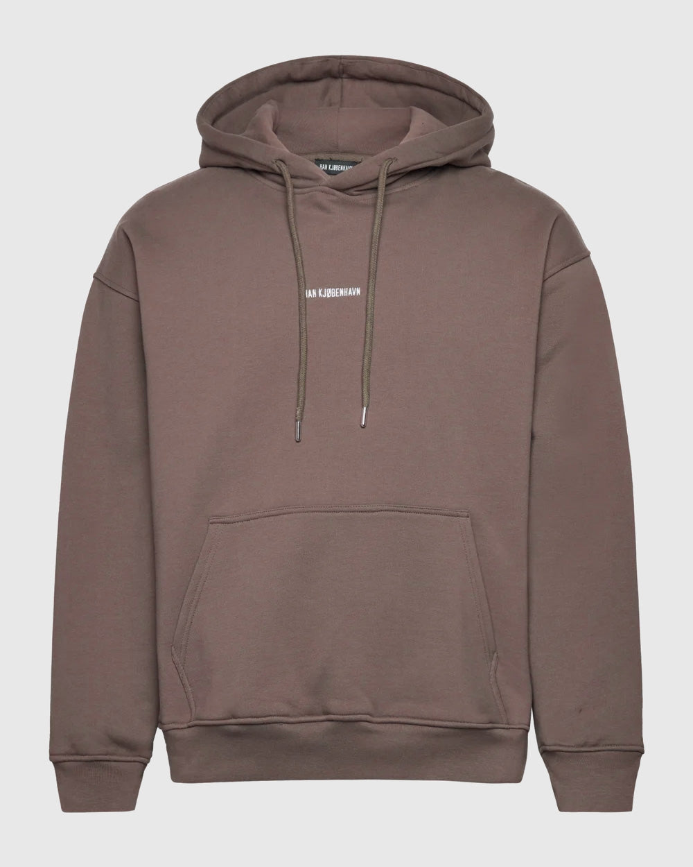 Daily Oversized Hoodie Dark Brown