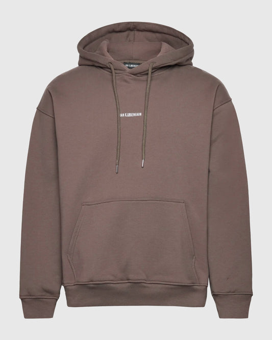 Daily Oversized Hoodie Dark Brown
