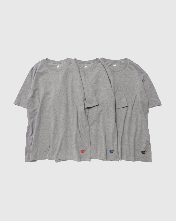 HM 3-Pack T-Shirt Grey
