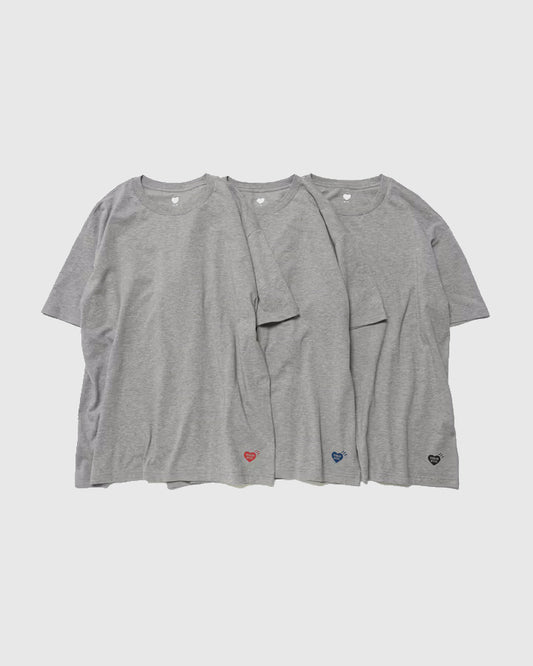 HM 3-Pack T-Shirt Grey