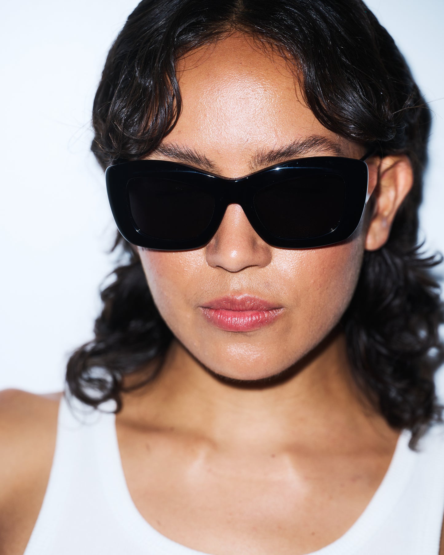 INEZ Solid Black/Solid Black Lens