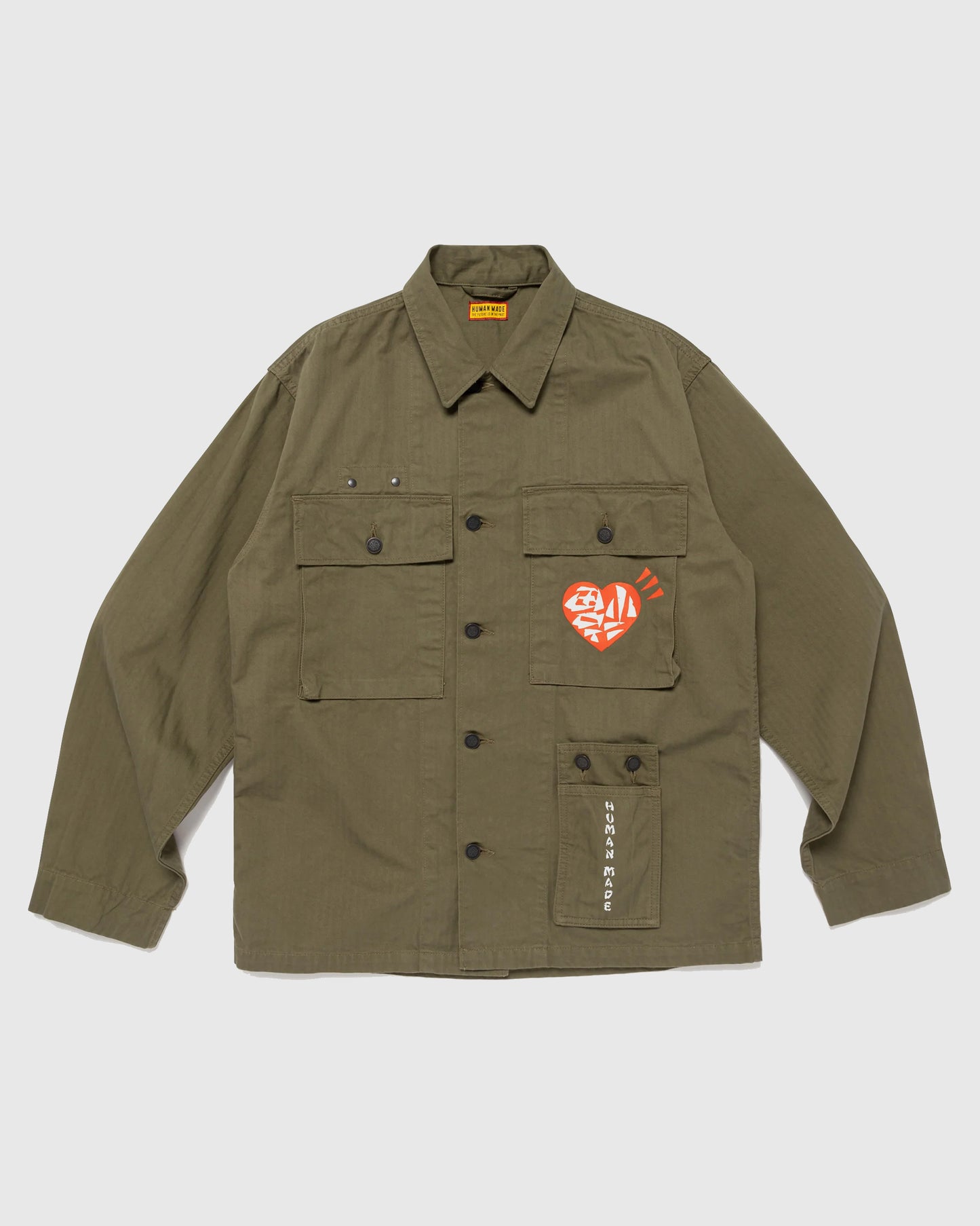 HM Military OverShirt Olive Drab