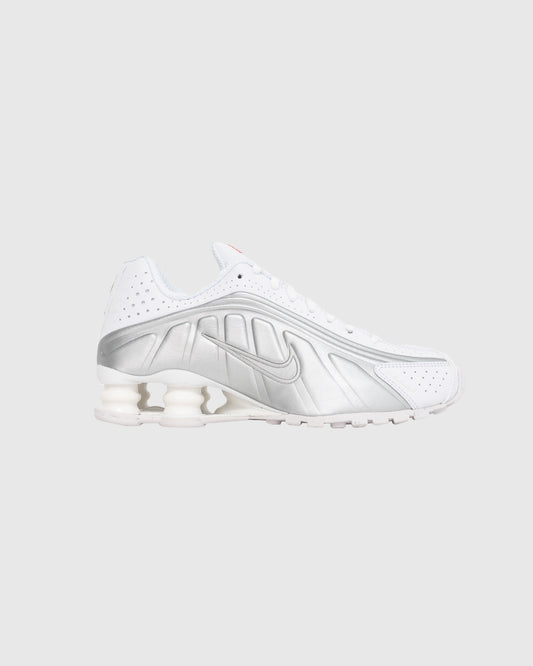 Shox R4 White/White/Metallic Silver