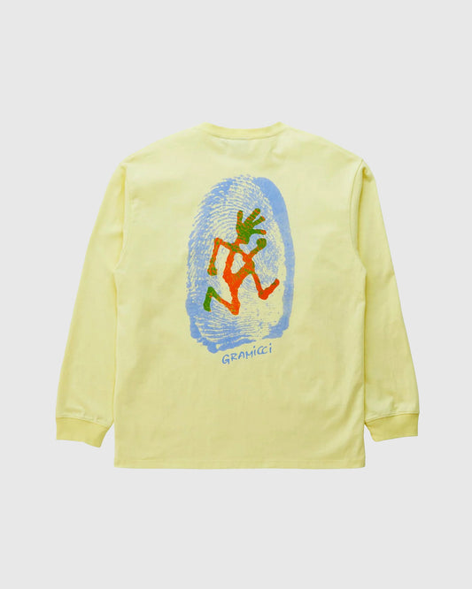 Thumbprint L/S Tee Lemon
