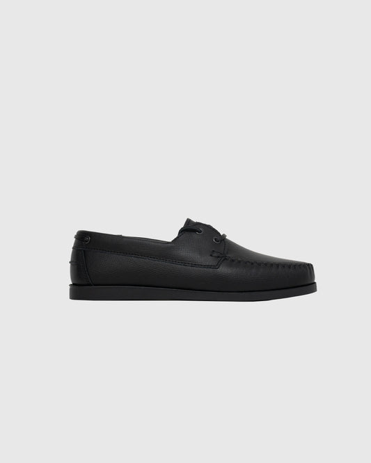 Boatman Boat Shoe Black